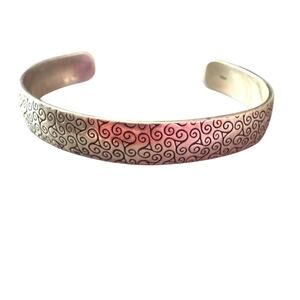 925 Sterling Silver Cuff Bracelet